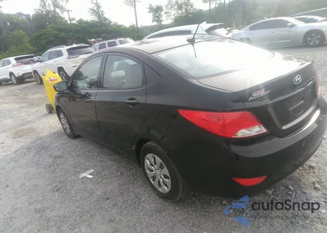 2016 Hyundai Accent Se z USA, uszkodzony, nr VIN KMHCT4AE9GU160799